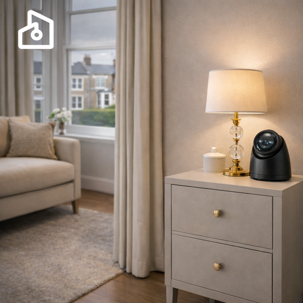 Ultra HD Indoor Wi-Fi Camera with Night Vision