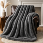 Luxury Faux Fur Throw Blanket