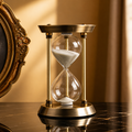 Nordic Metal Hourglass Timer – Decorative Sand Timer for Desk & Home Décor