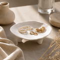 Ceramic Decorative Tray – Sculptural Jewellery & Desktop Accent