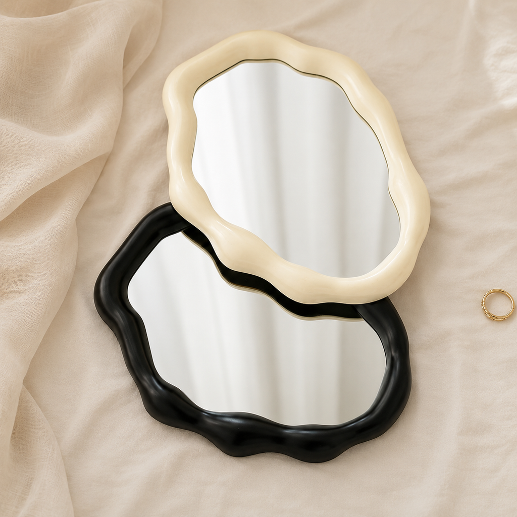 Cloud Decorative Mirror – Modern Desktop Accent Mirror