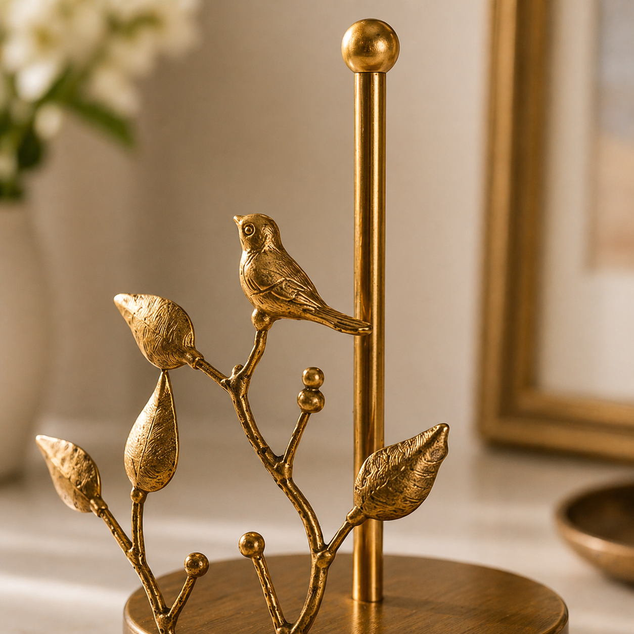 Bird Decorative Paper Towel Holder