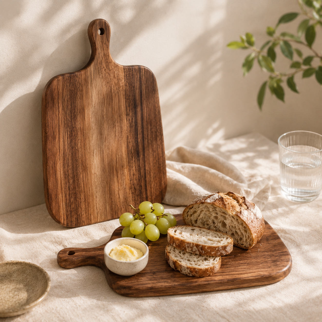 Wood Serving Board Set – Set of 2