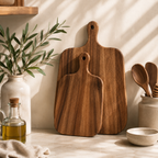 Wood Serving Board Set – Set of 2