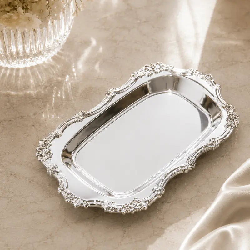 Decorative serving tray for dining table and home décor