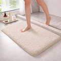Soft Absorbent Bathroom Mat – Non-Slip Plush Shower Rug for Bathroom & Home