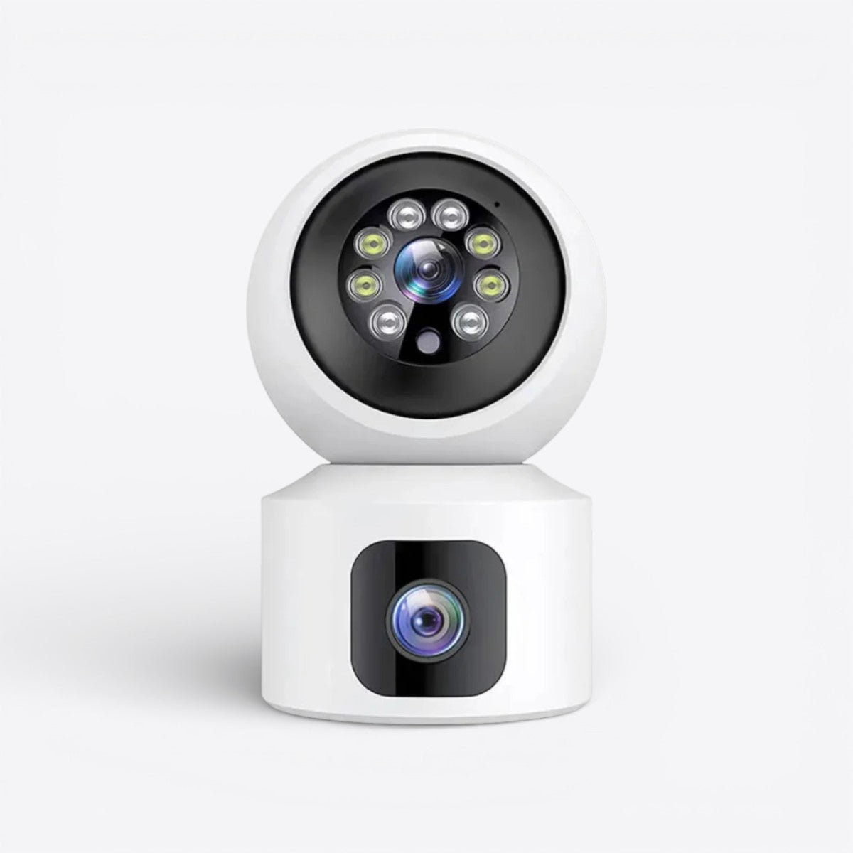 8MP Smart Dual-Lens Wi-Fi Camera for Home Monitoring