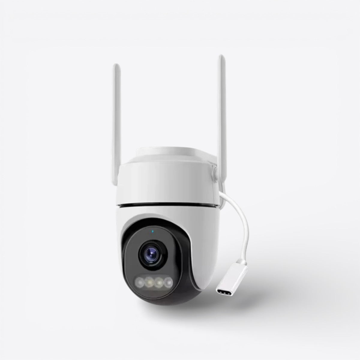 Smart PTZ Wi-Fi Camera with Night Vision and Two-Way Audio