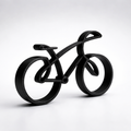 Minimalist Bike Sculpture – Modern Cycling Desk Decor for Home & Office