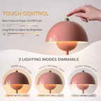 Mushroom Lamp Touch Dimmable LED Bedside Night Light