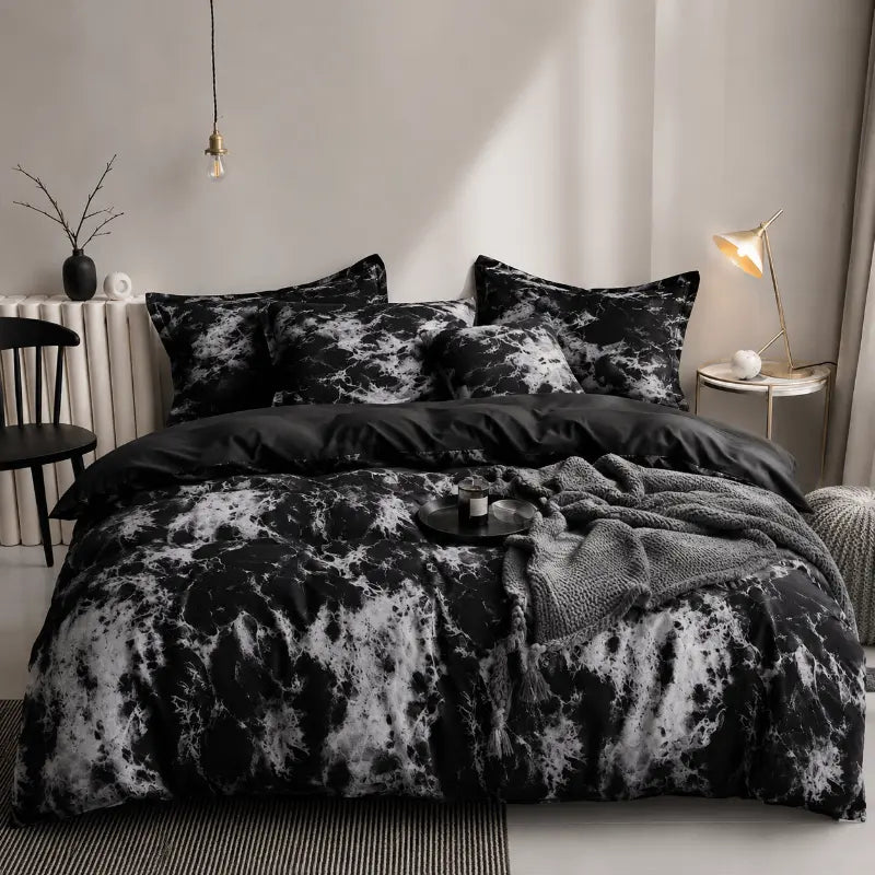 Luxury 3 piece duvet cover set for a comfortable and elegant bedroom