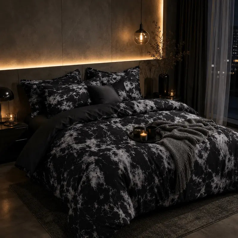 Luxury 3 piece duvet cover set for a comfortable and elegant bedroom