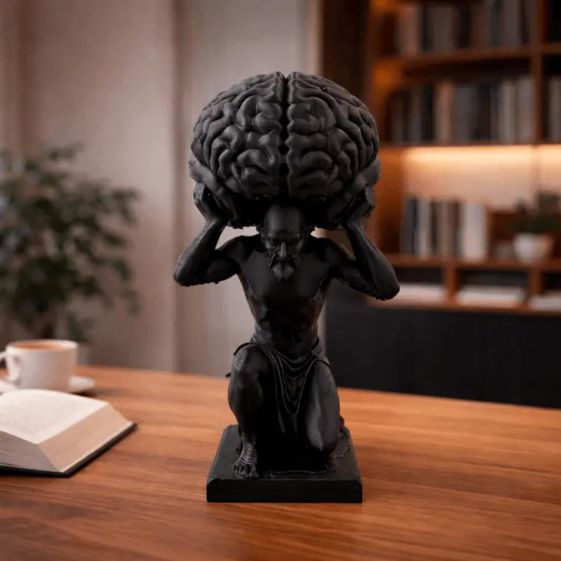 Minimalist abstract sculpture for modern home and office décor