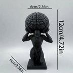Minimalist abstract sculpture for modern home and office décor