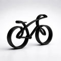 Minimalist bike sculpture for modern home and office décor