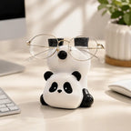 Panda decorative glasses holder for desk and home décor