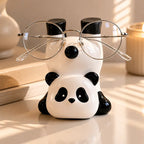 Panda decorative glasses holder for desk and home décor