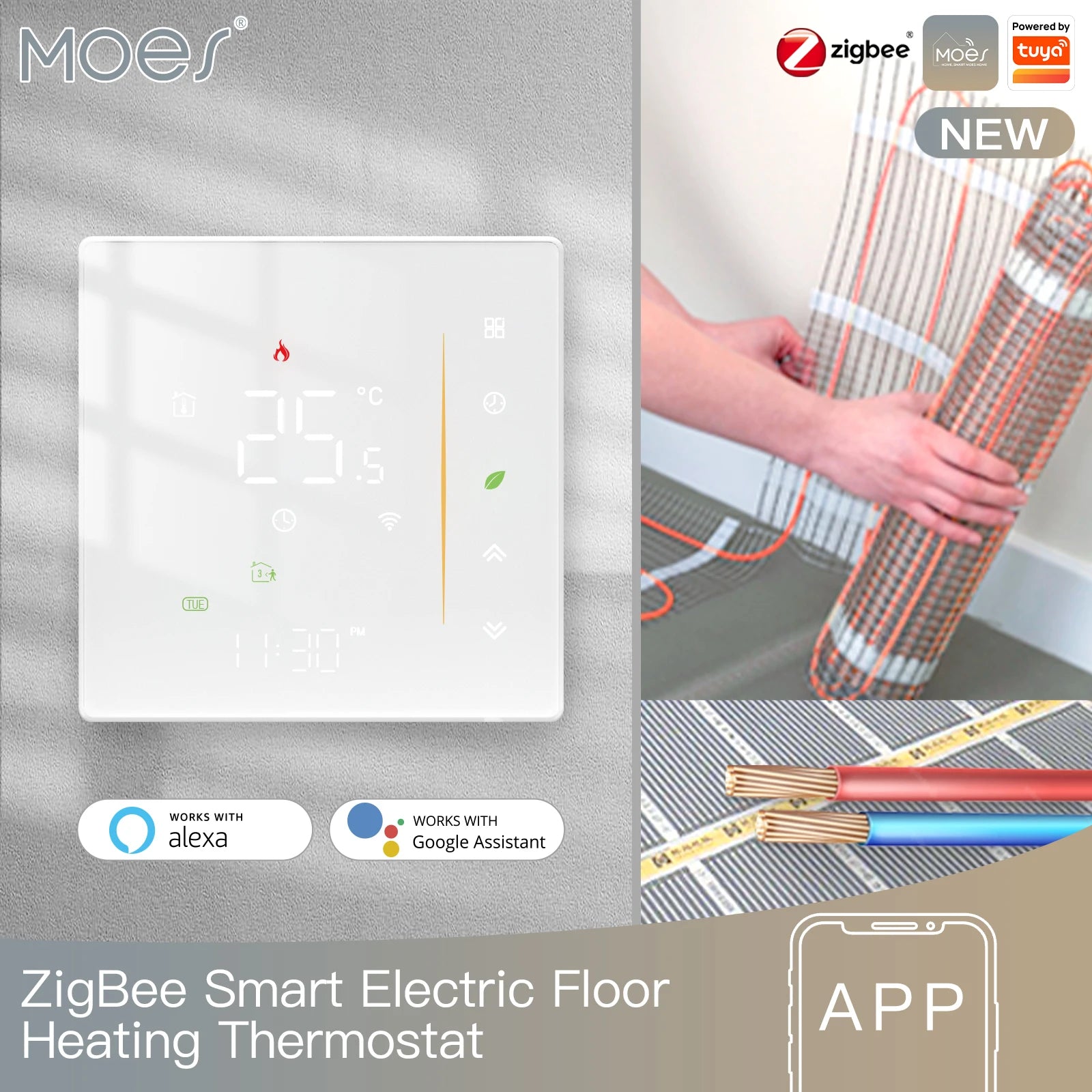 Smart ZigBee Thermostat