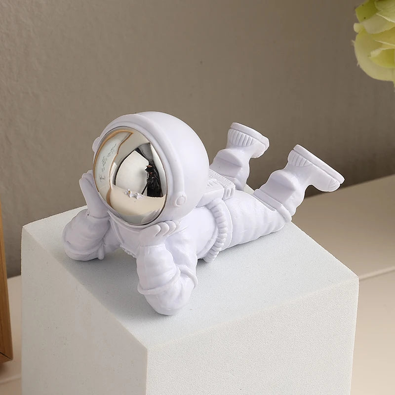 Astronaut Phone Holder & Desktop Decor – Modern Space Stand