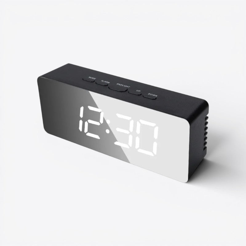 LED Alarm Clock with Temperature