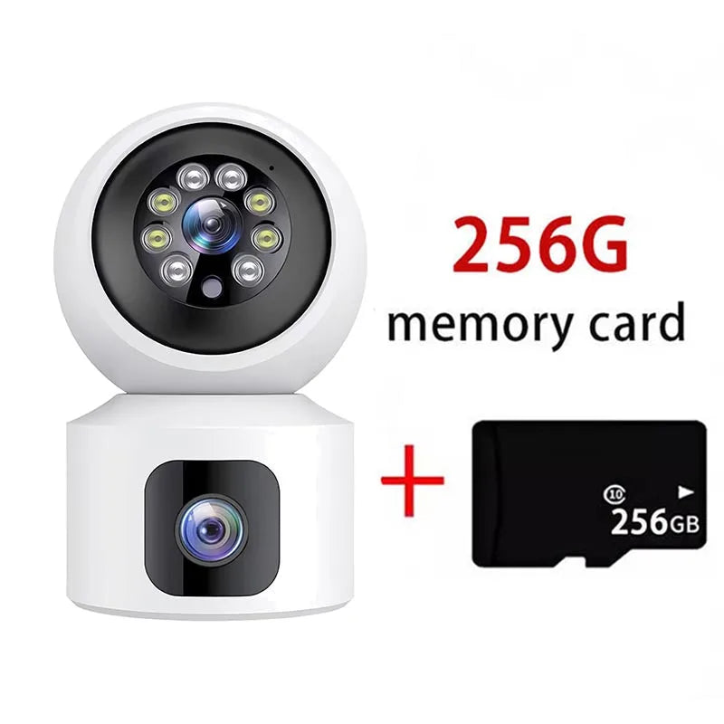 Smart Security Camera – Dual Lens