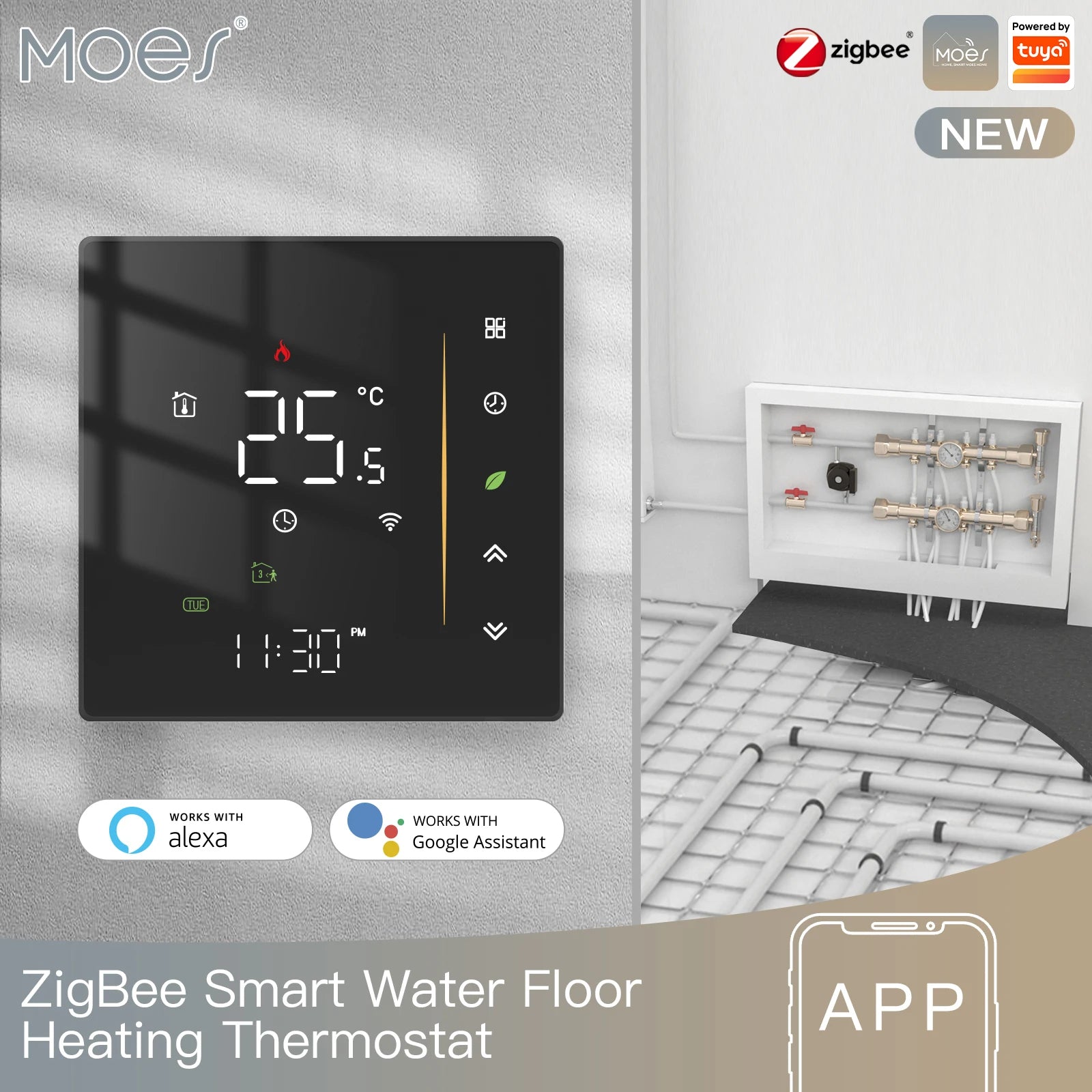 Smart ZigBee Thermostat