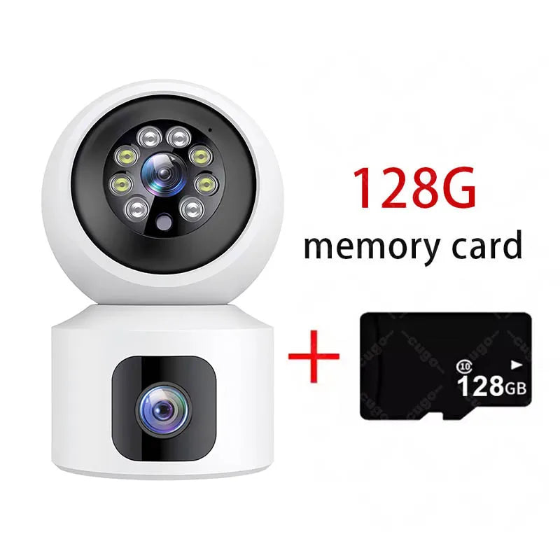 Smart Security Camera – Dual Lens