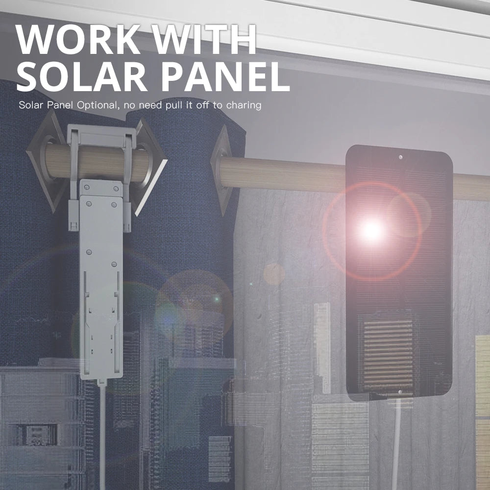 Zigbee Smart Curtain Driver Robot For Roman I Type U Type Curtains Track Alexa Google Home Control Zemismart Motor Drivers