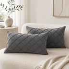 Velvet cushion cover set for elegant sofa and bedroom décor
