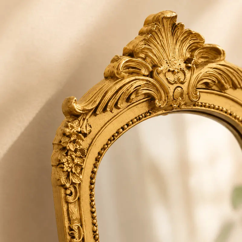 Vintage arched decorative mirror for elegant bedroom and desktop décor